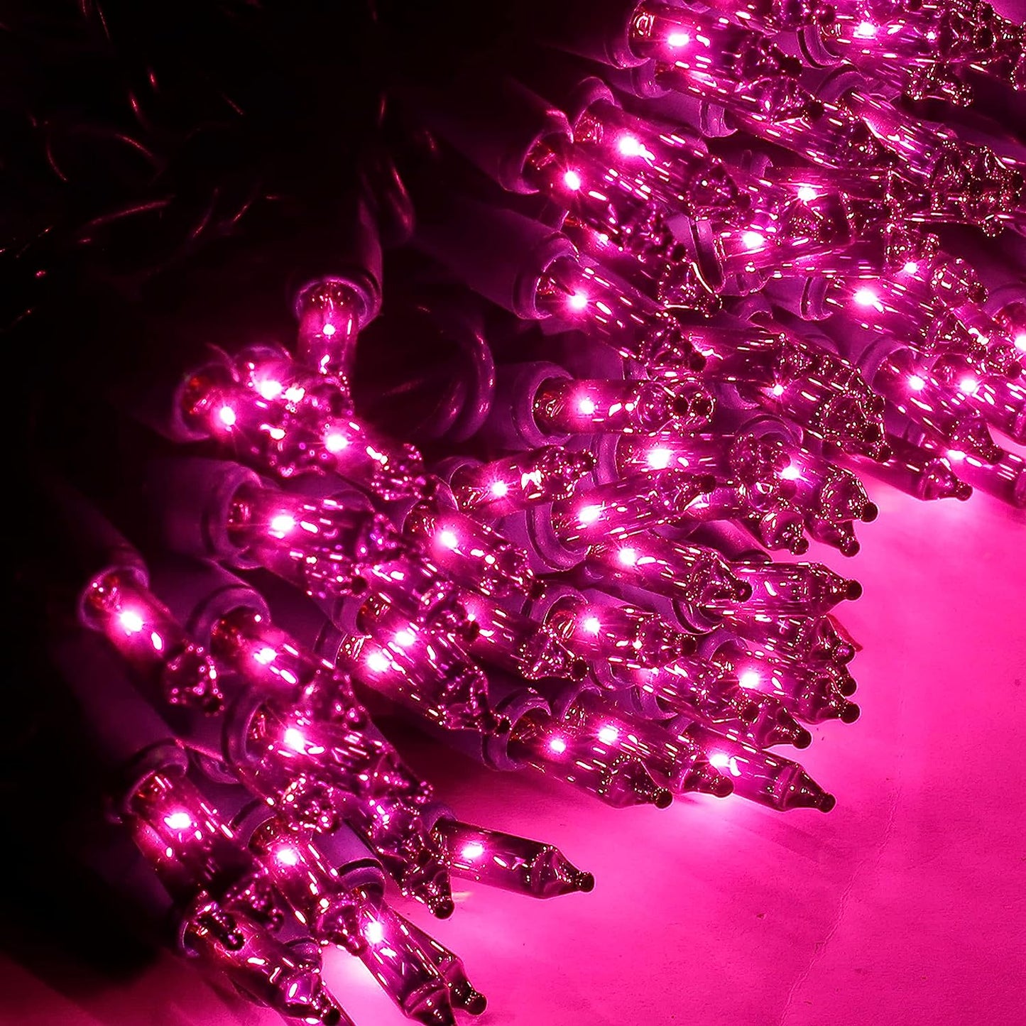 2 Set of Waterproof String Lights - 150 Counts (Purple)