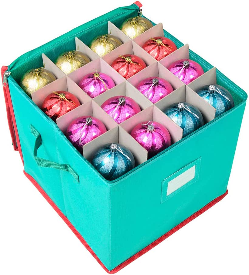 Joiedomi 40in Wrapping Paper Storage Box (Red)