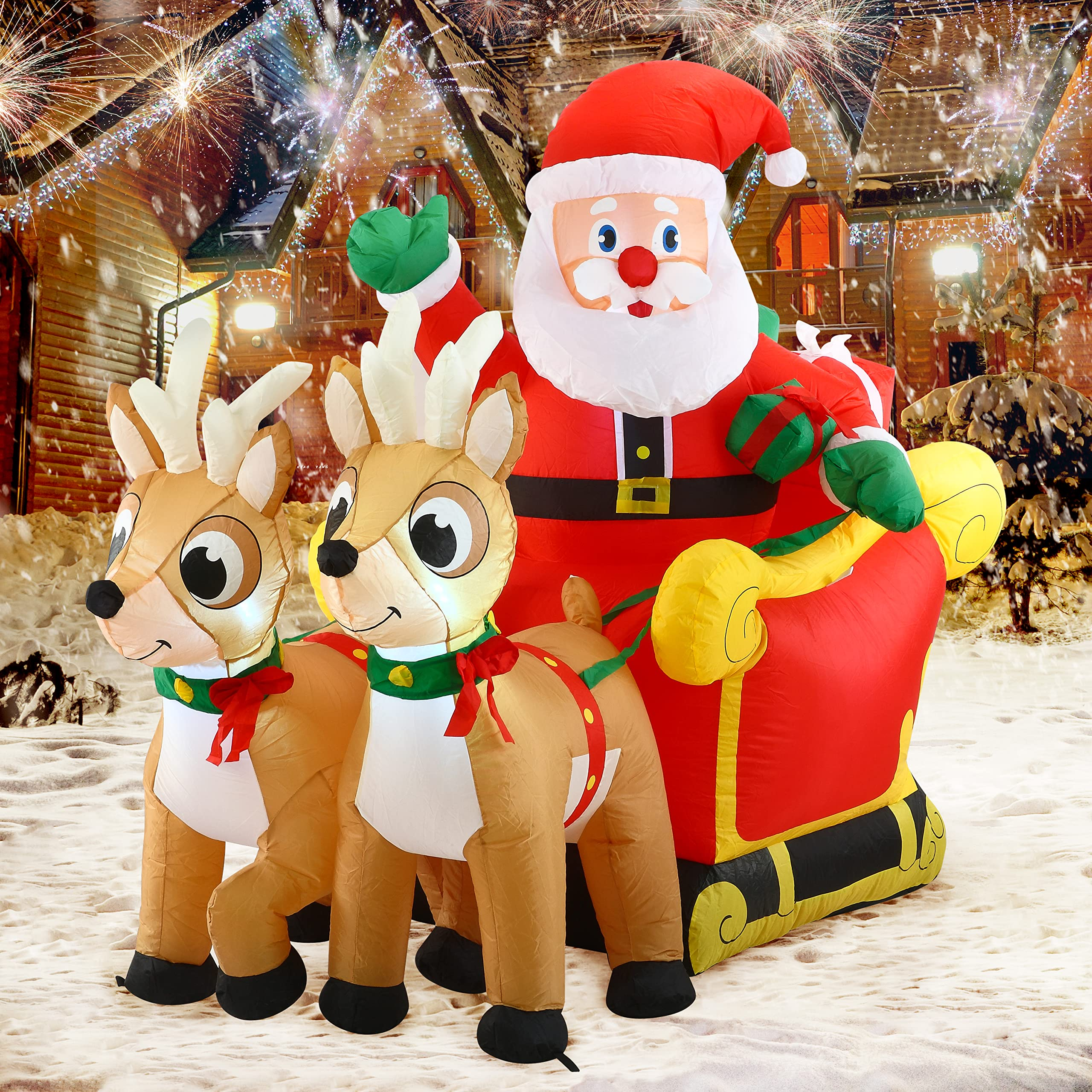 Santa Christmas Inflatables at