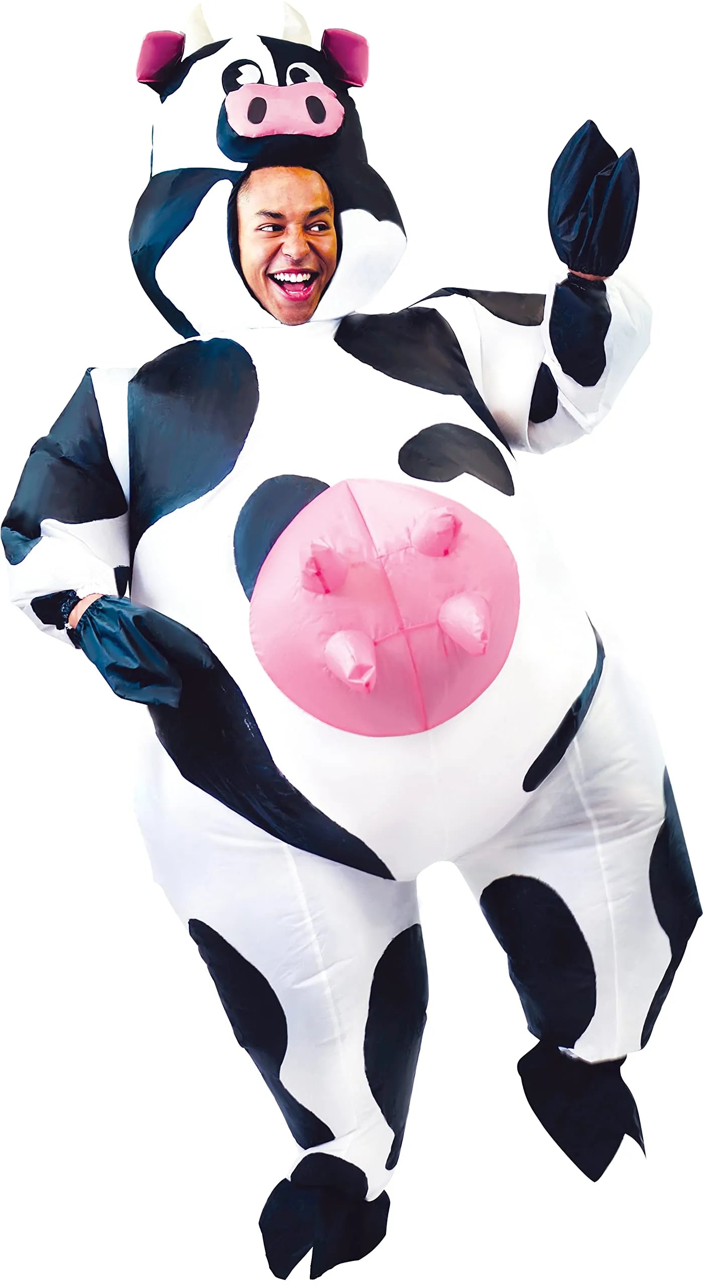 How to Set Up an Inflatable Cow Costume – JOIEDOMI