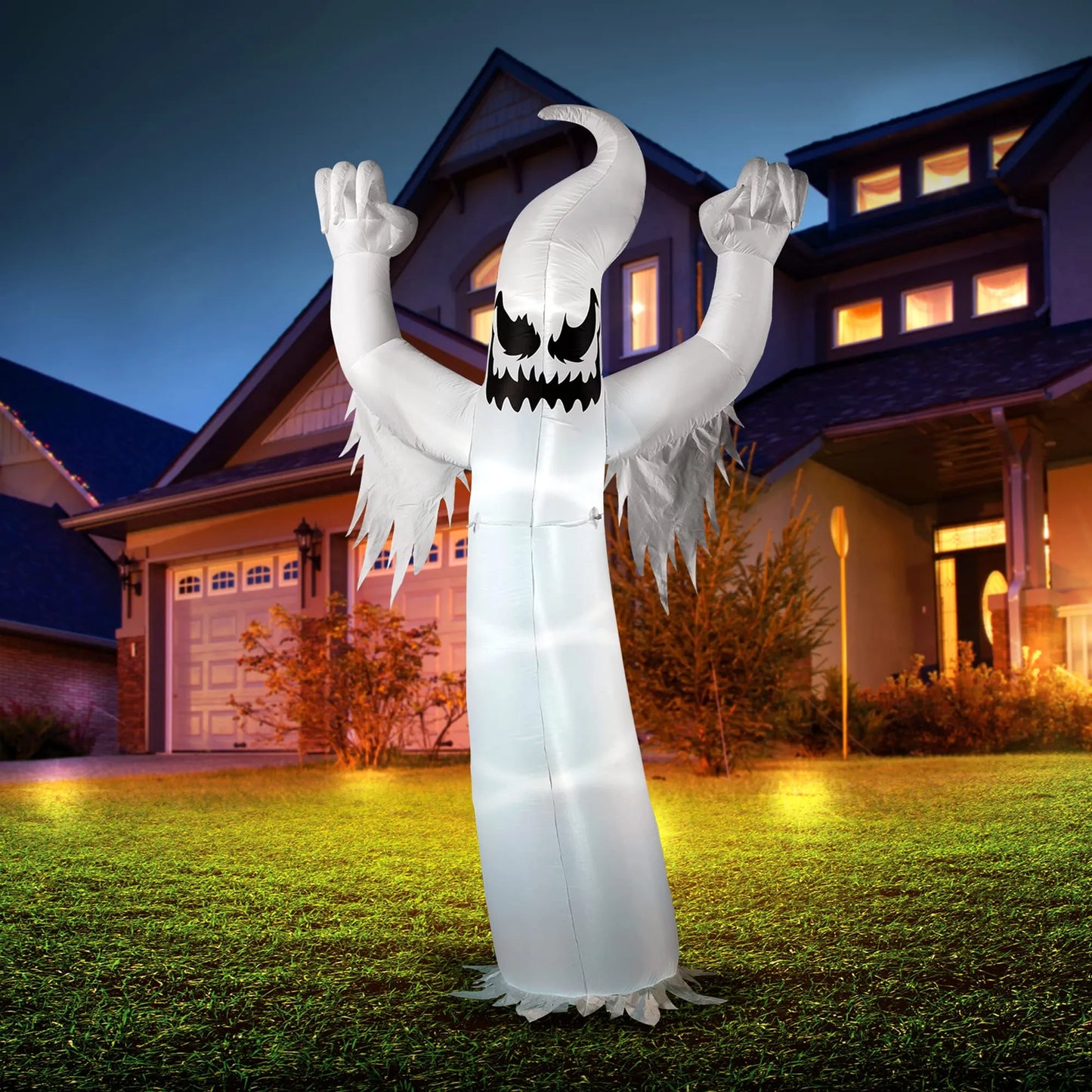 12 Feet Halloween Inflatable Scary Spooky Ghost