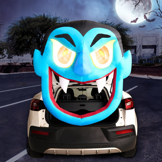 Vampire Trunk or Treat Car Halloween Decoration