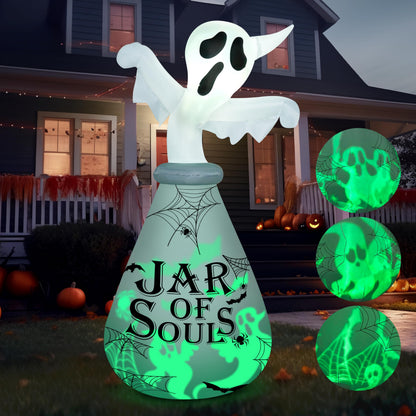6FTGhost Inflatable Halloween Decor Outdoor