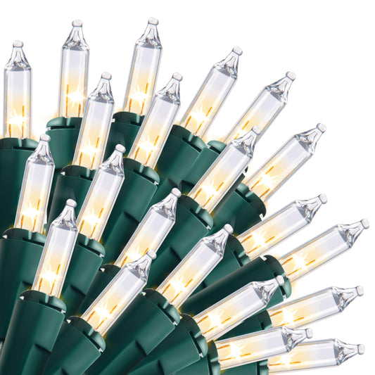 300(3x100) Clear Christmas String Lights Indoor