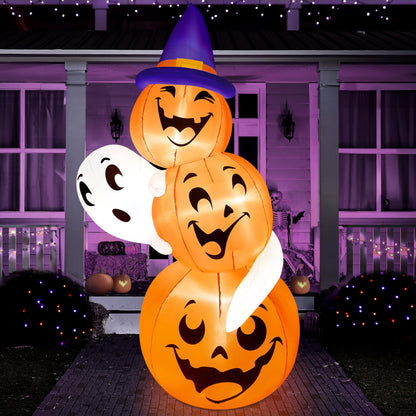 6FT Halloween Inflatable Pumpkin Outdoor Decorations