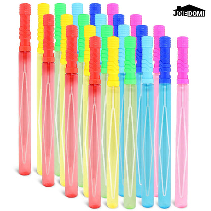Joiedomi 24Pcs 14.6in Bubble Wands for Kids
