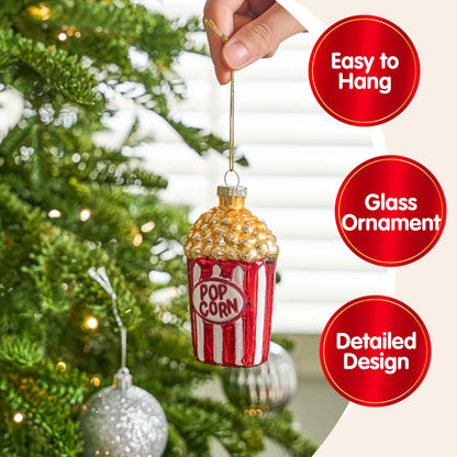 Small Christmas Popcorn Ornament