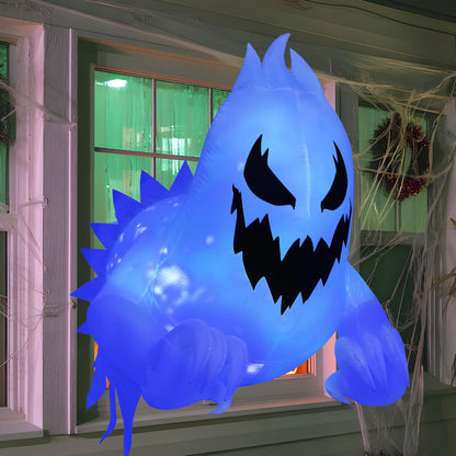 4.5 FT Halloween Inflatable Scary Ghost Outdoor Decoration