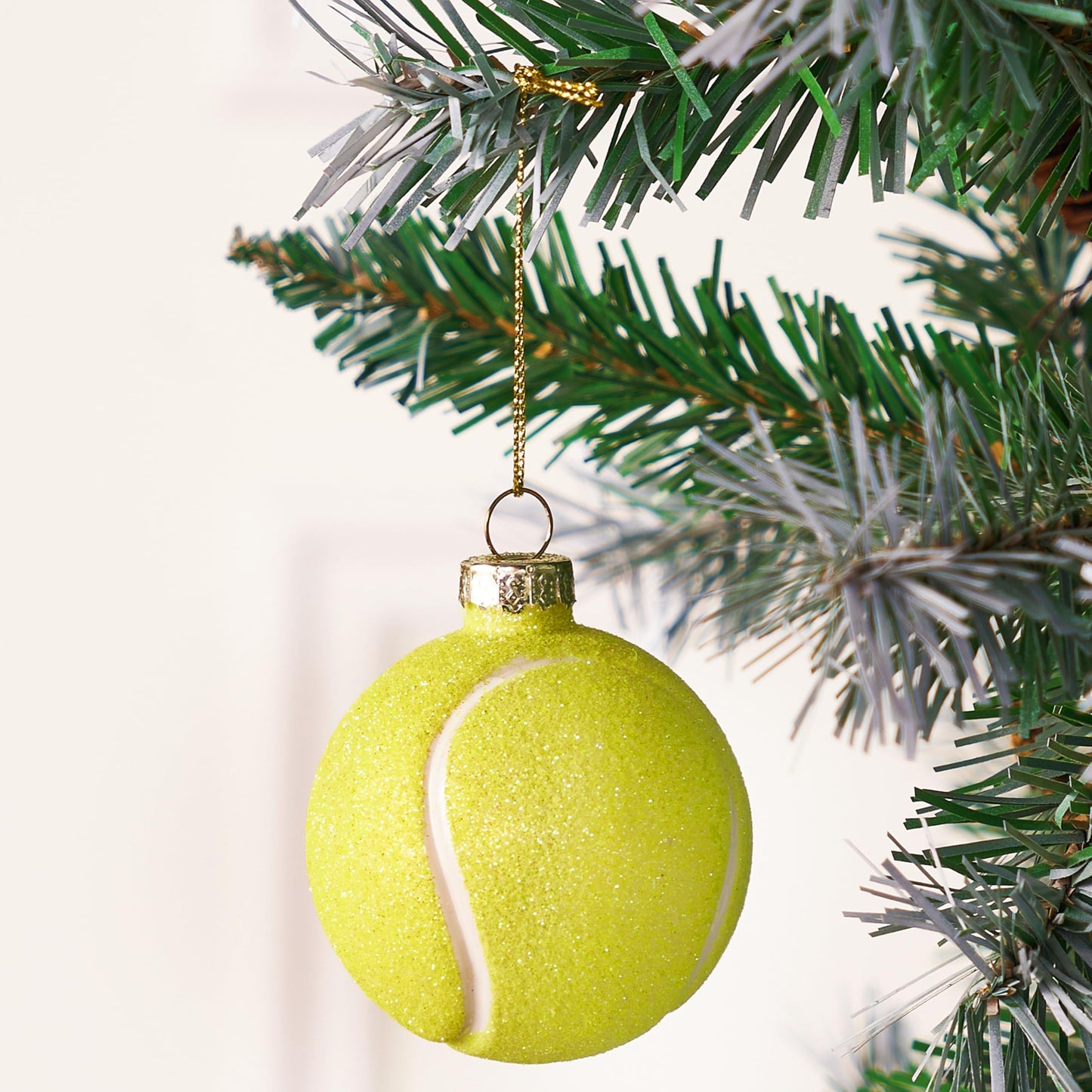 Mini Tennis Balls Christmas Ornaments for Tree Hanging Ornament