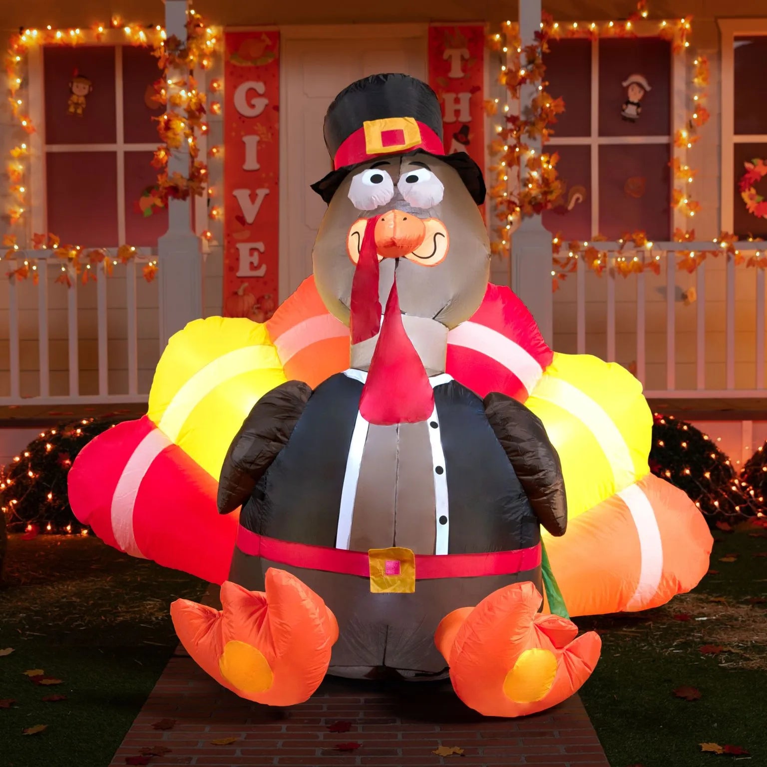 6ft Large Inflatable Thanksgiving Turkey – JOIEDOMI