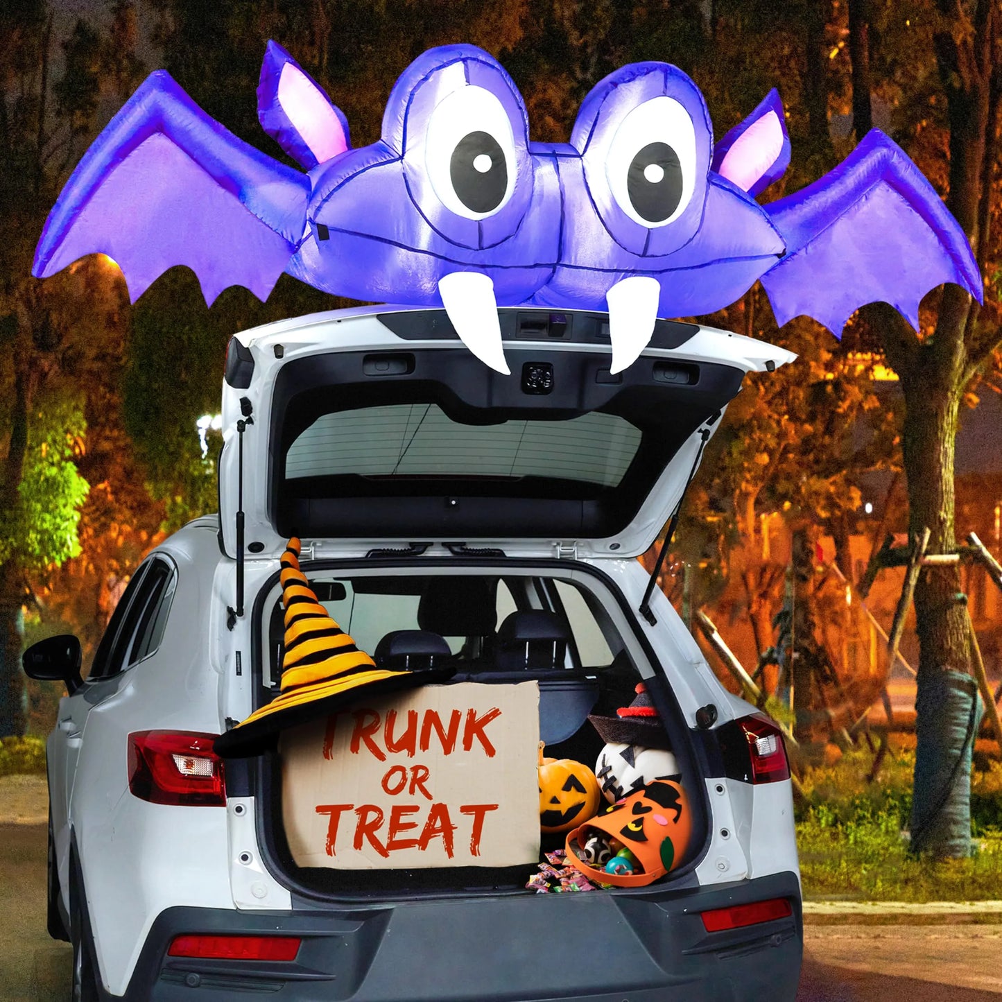 6ft Bats Trunk or Treat Halloween Inflatable