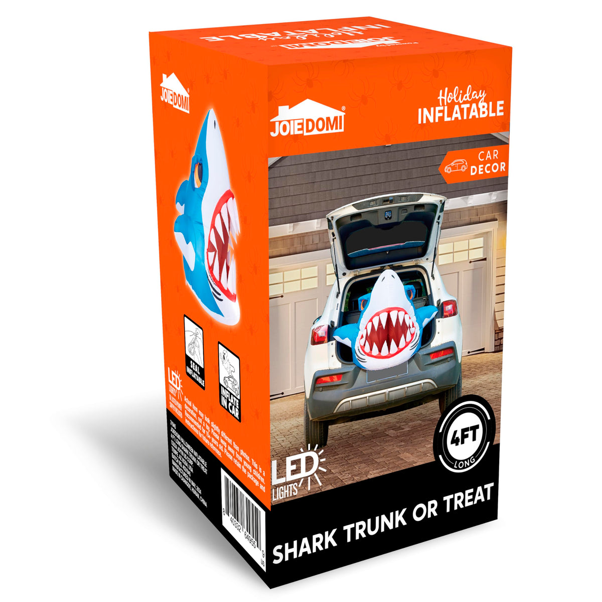 Shark Trunk Or Treat Halloween Inflatables Decor