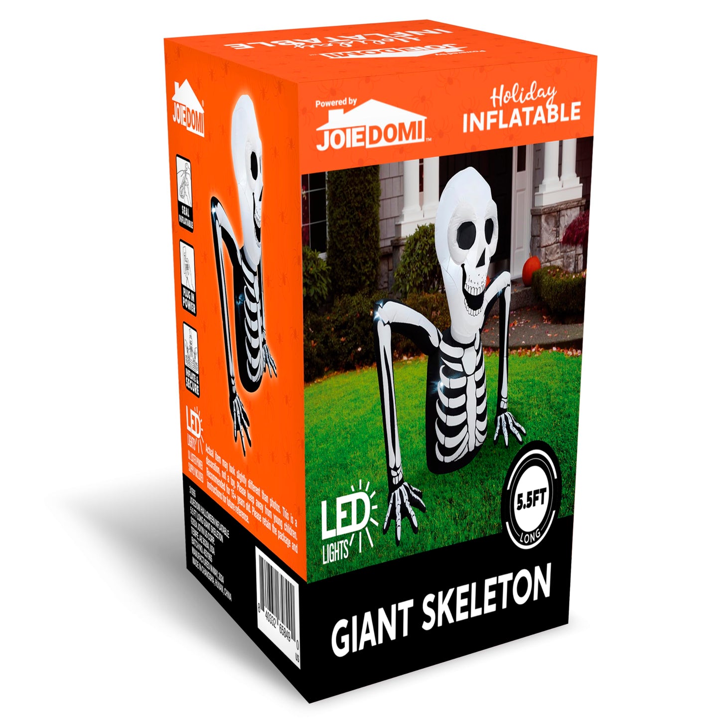 5.5 FT Skeleton Halloween Inflatables Outdoor Decorations