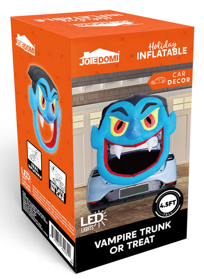 Vampire Trunk or Treat Car Halloween Decoration