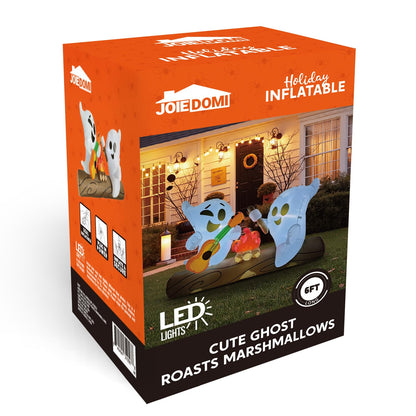 6ft Halloween Inflatable Ghost Outdoor Decoration