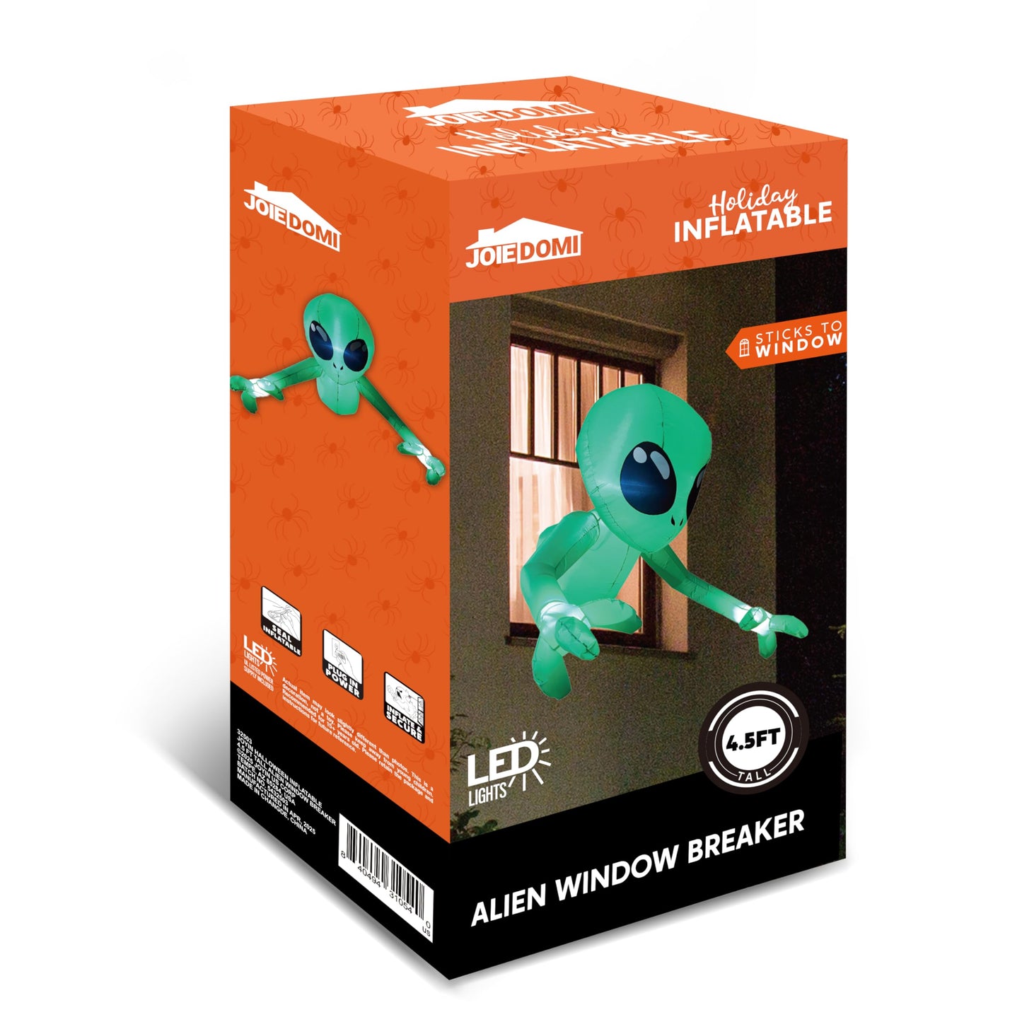 4.5FT Halloween Inflatable Alien Outdoor Decorations