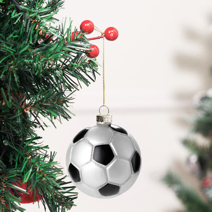 Mini Soccer Christmas Ornaments for Tree Hanging Ornament