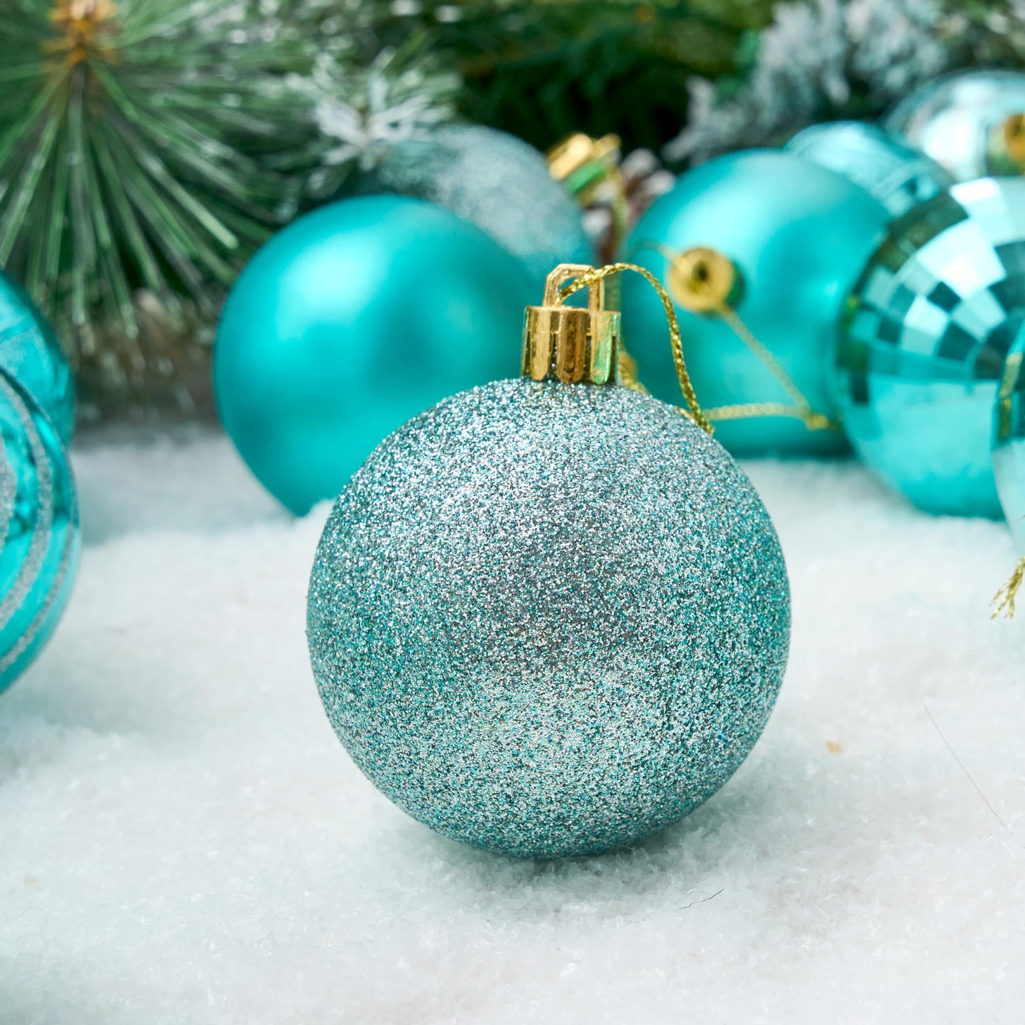 34 Pcs 2.36'' Christmas Ball Ornaments