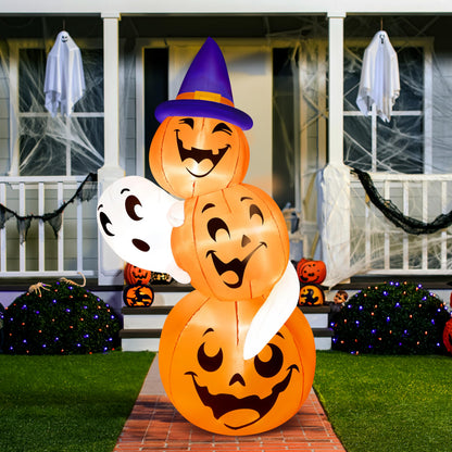 6FT Halloween Inflatable Pumpkin Outdoor Decorations