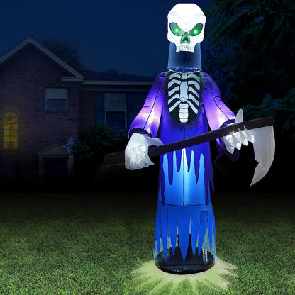 8 Feet Halloween Inflatable Floating Head Reaper