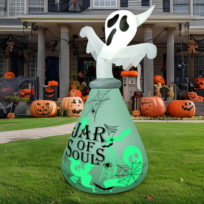 6FTGhost Inflatable Halloween Decor Outdoor