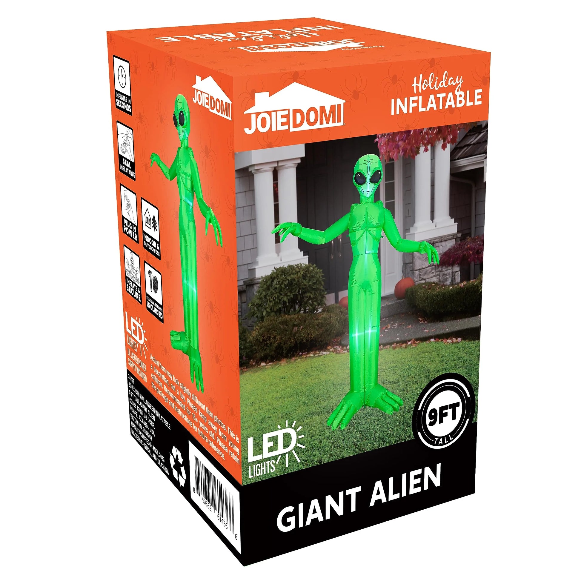 Gigante Verde Jumbo Alien Inflable