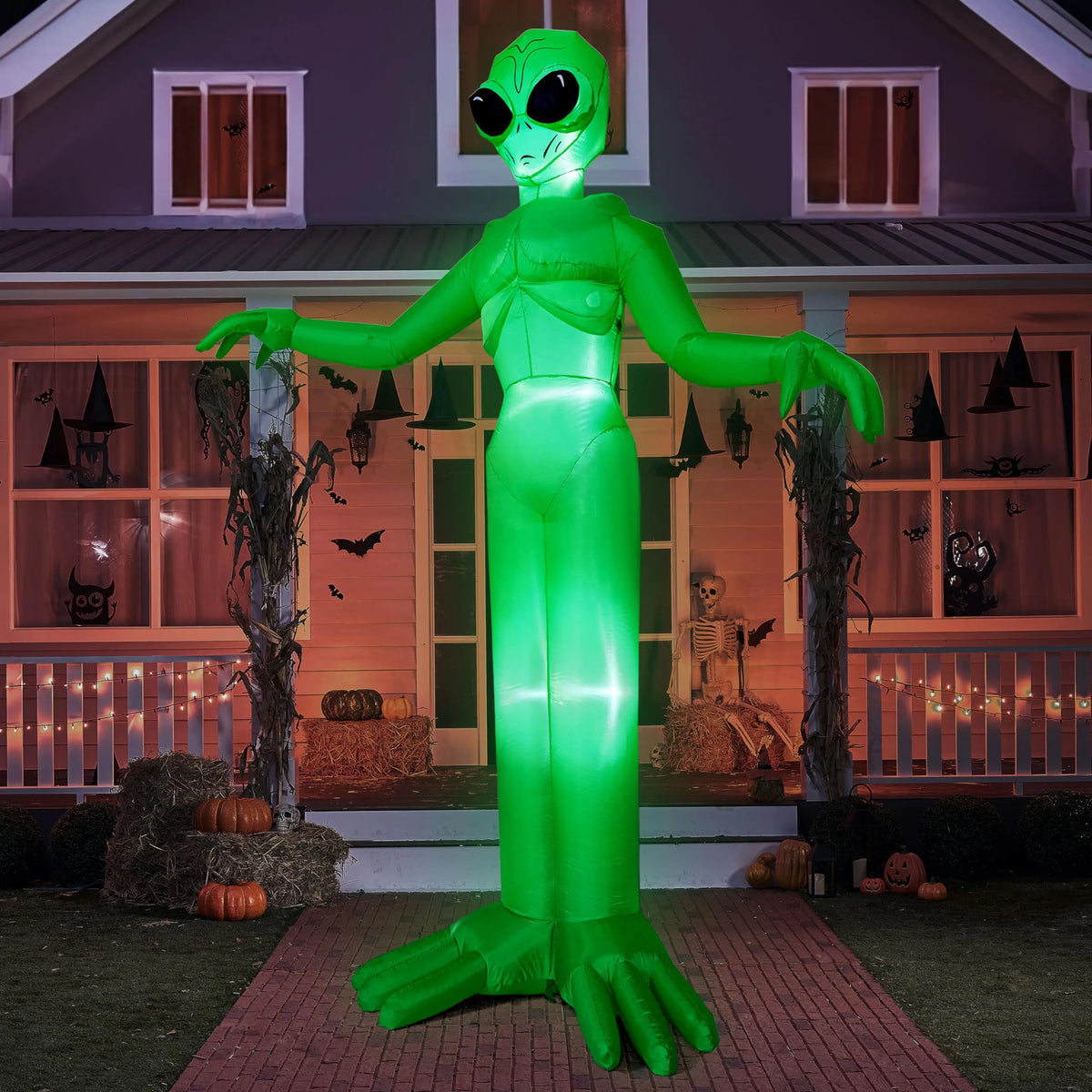 9ft Giant Alien Halloween Inflatable Decoration – JOIEDOMI 9ft Giant Alien Halloween Inflatable Decoration – JOIEDOMI