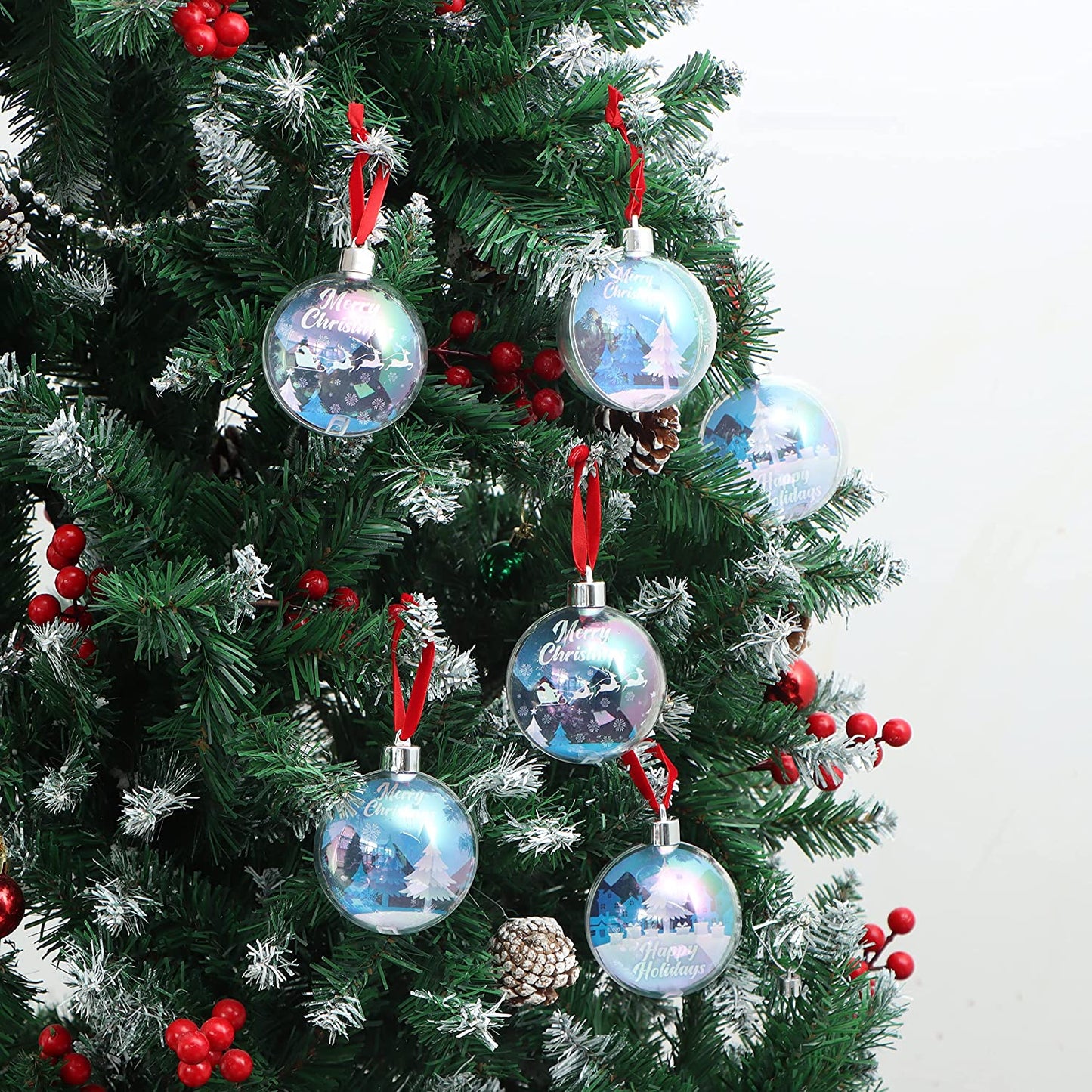 Photo Christmas Ball Ornaments