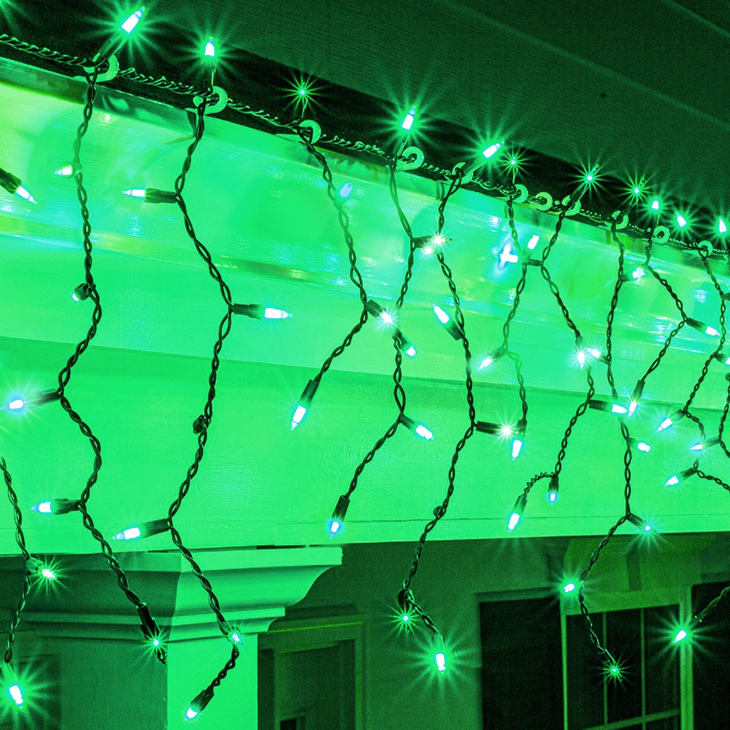 2 Set of 150 Count Green String Light