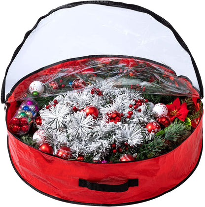 2 Pack Christmas Wreath Storage Bags