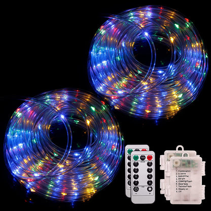 46ft 120 LED Rope Light Multicolor 2Pcs