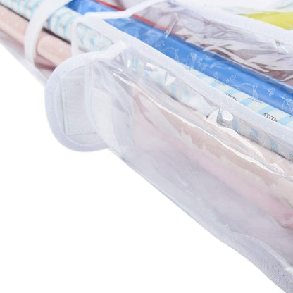 Double Sided Hanging Wrapping Paper Storage, Wrapping Paper Organizer (18in W x 40in L)