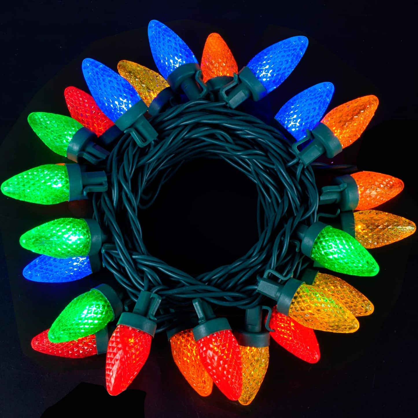 17ft Multicolor Christmas String Lights