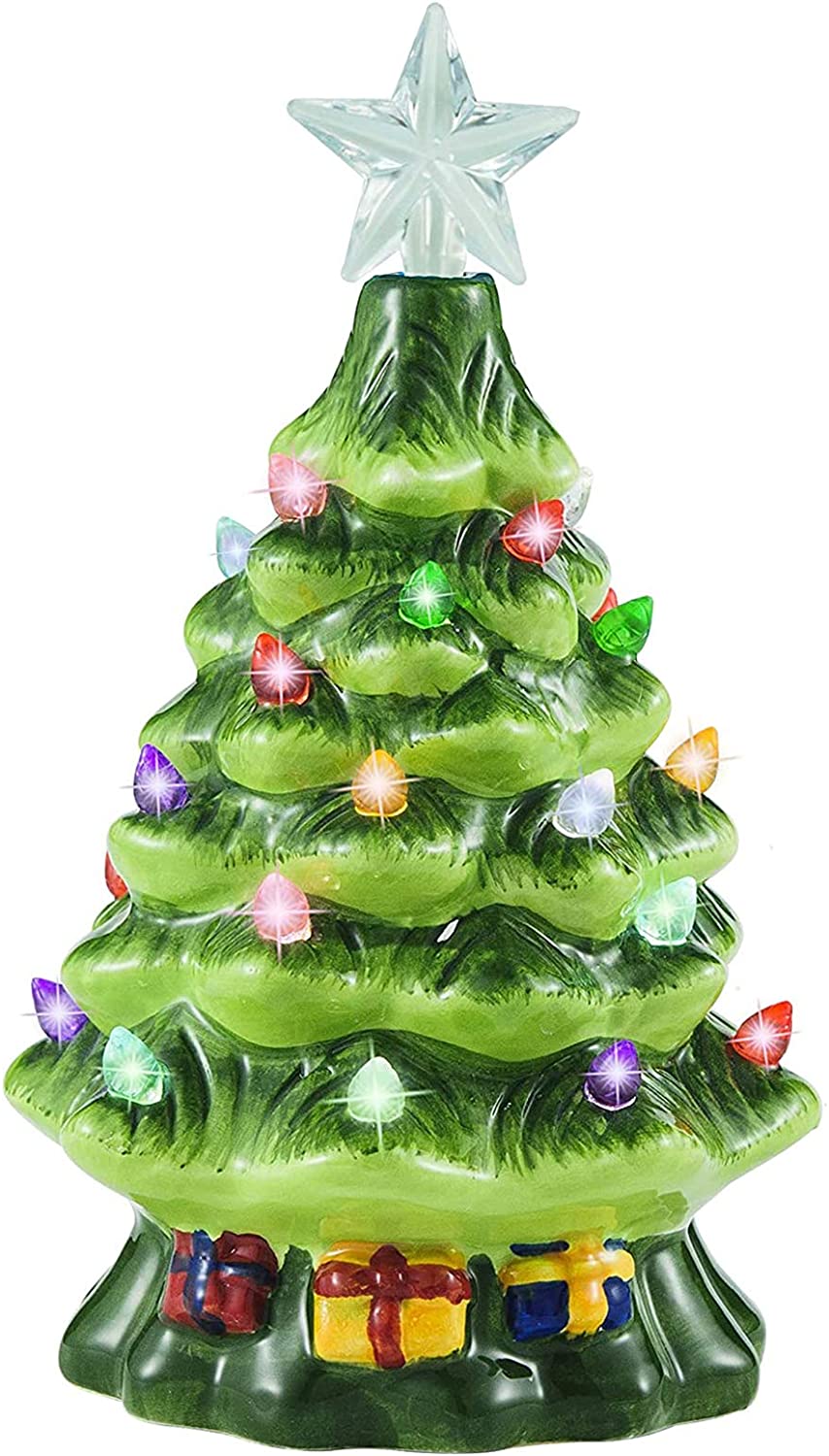 7in Mini Prelit Tabletop Christmas Tree
