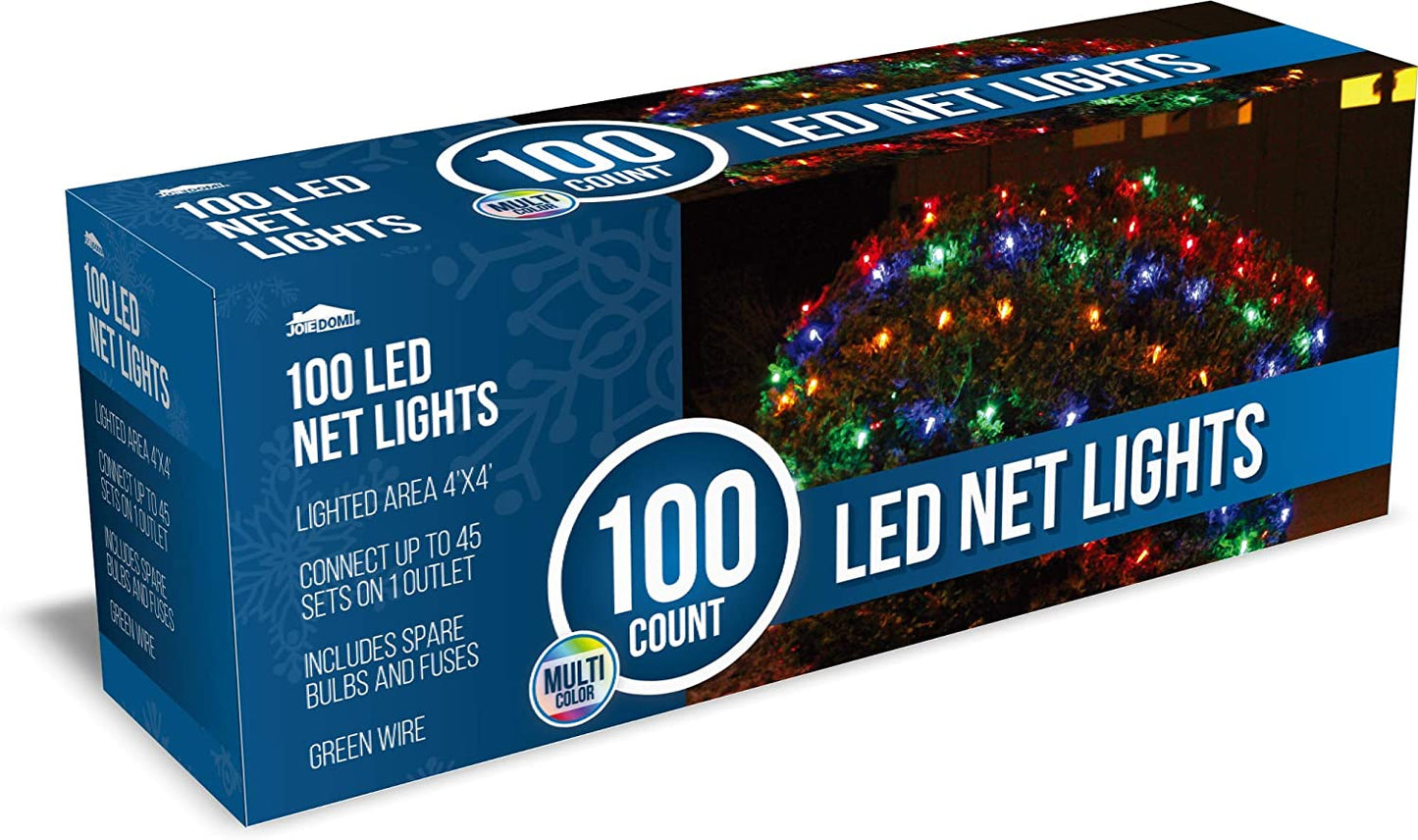 100 LED Net Lights, Multicolor