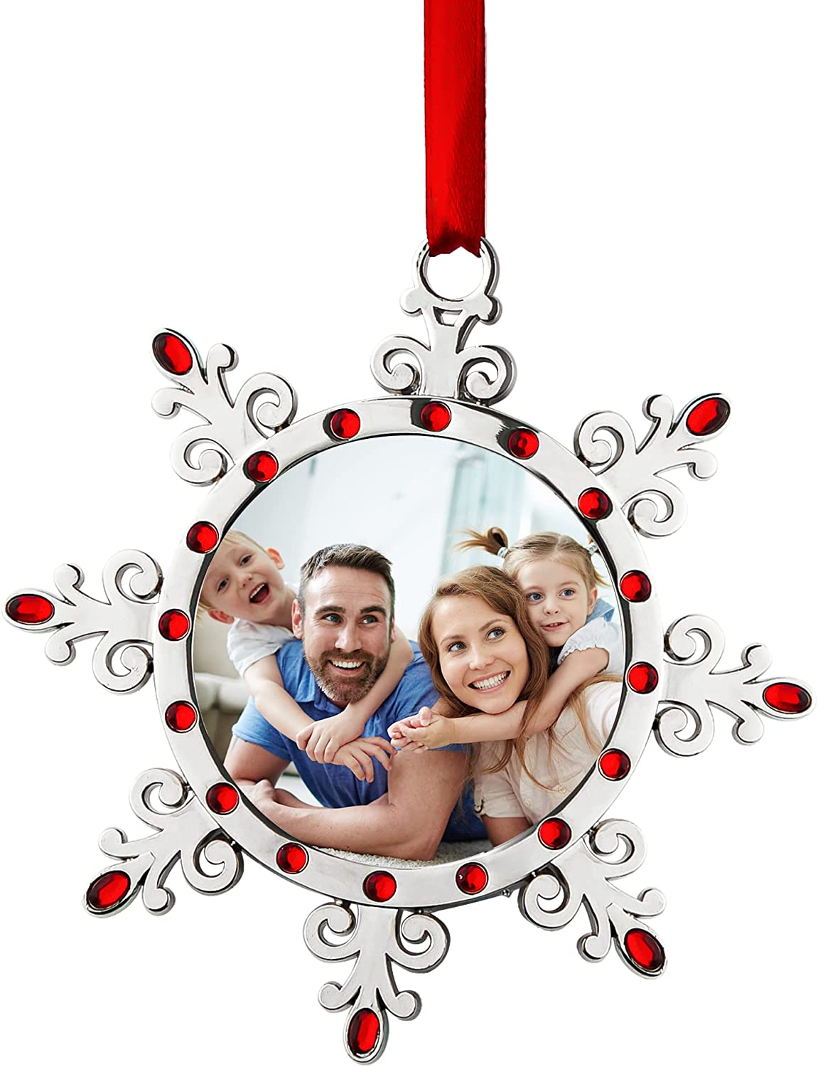 5Pcs Christmas Photo Ornament