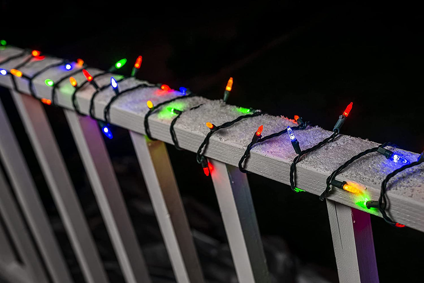 2x250 LED Christmas String Lights Multi Color with Reel