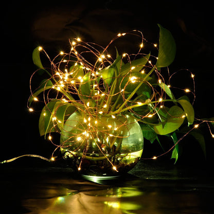 200 LED Fairy Lights, 66FT Battery Operated