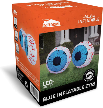 3ft Halloween Inflatable Large Set of Eyes