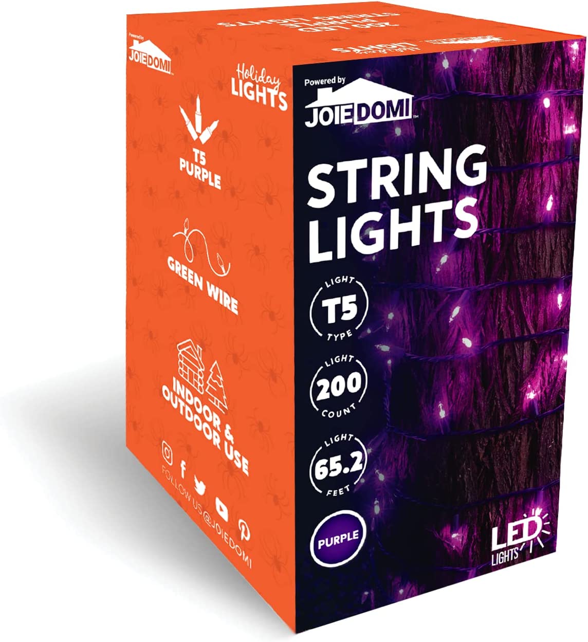75.7 FT Halloween String Lights