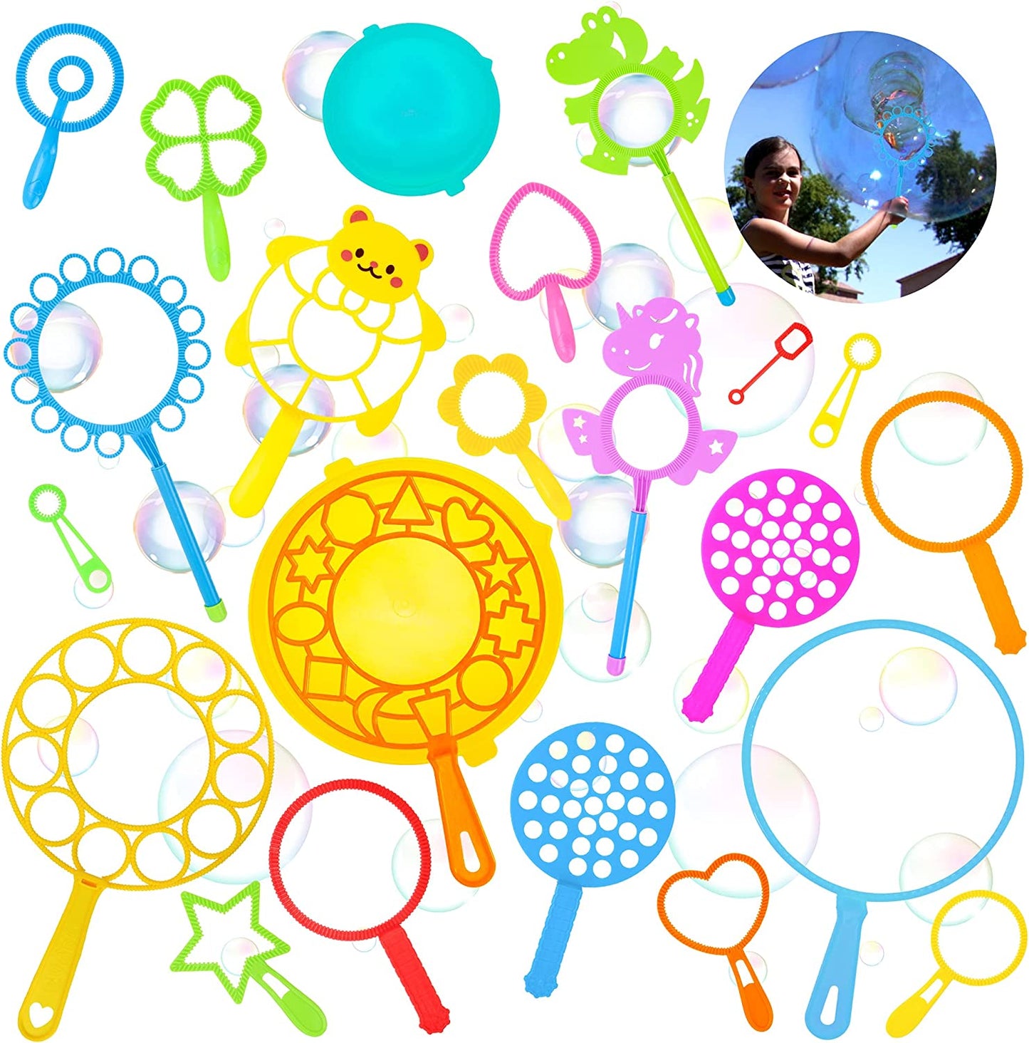 Bubble wand Set, 23 pieces