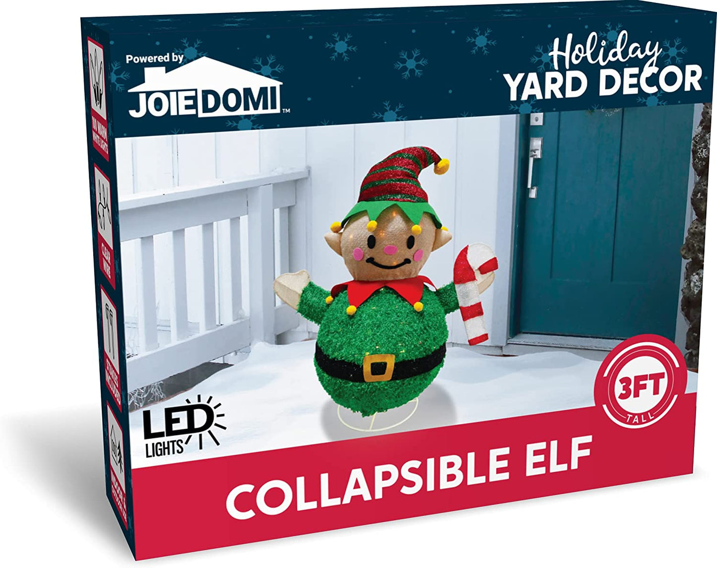 3 FT Collapsible Elf LED Yard Light