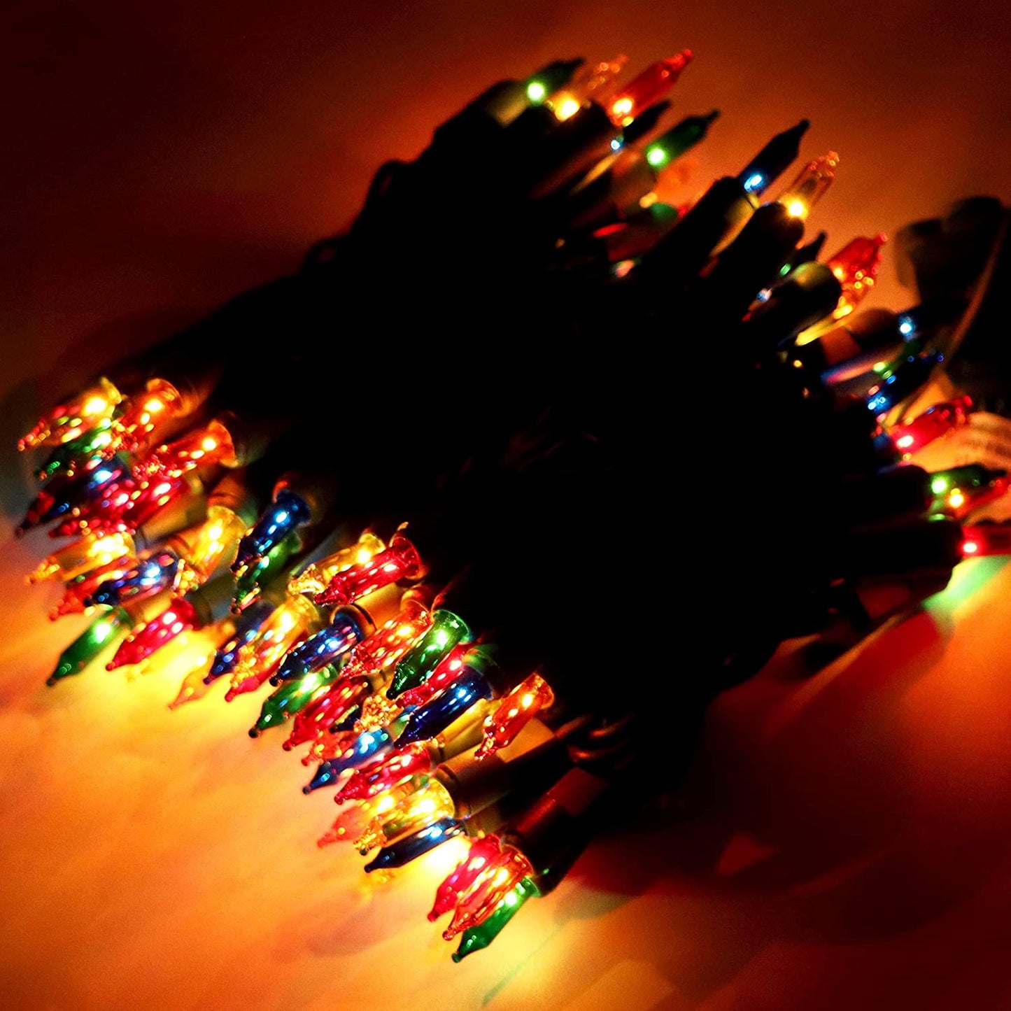 3 Set of 100-Count Multi Color Christmas Lights