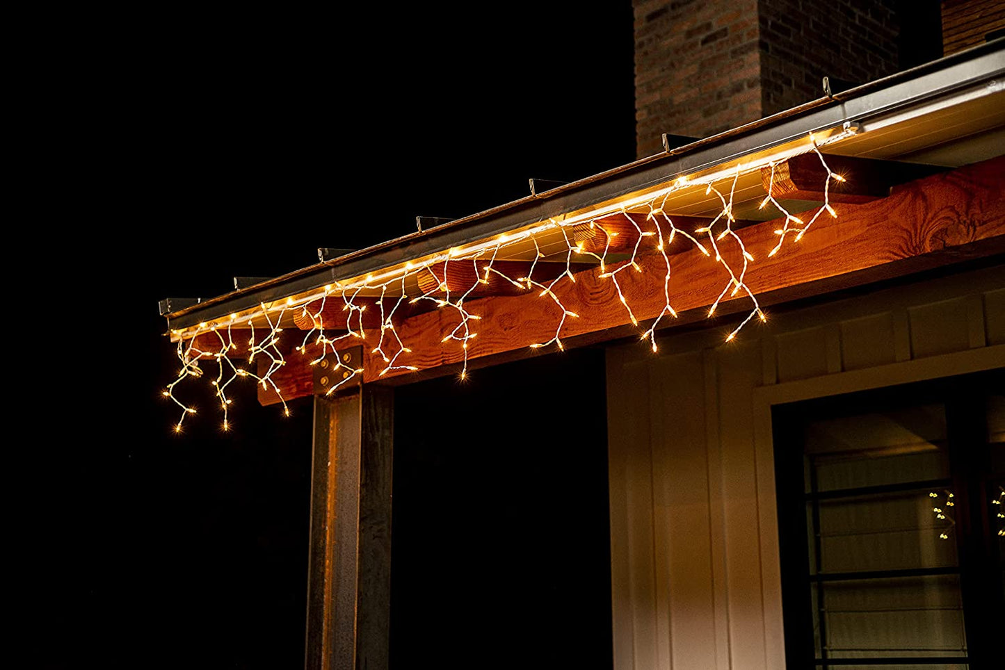 150 LED Christmas String Lights Clear White