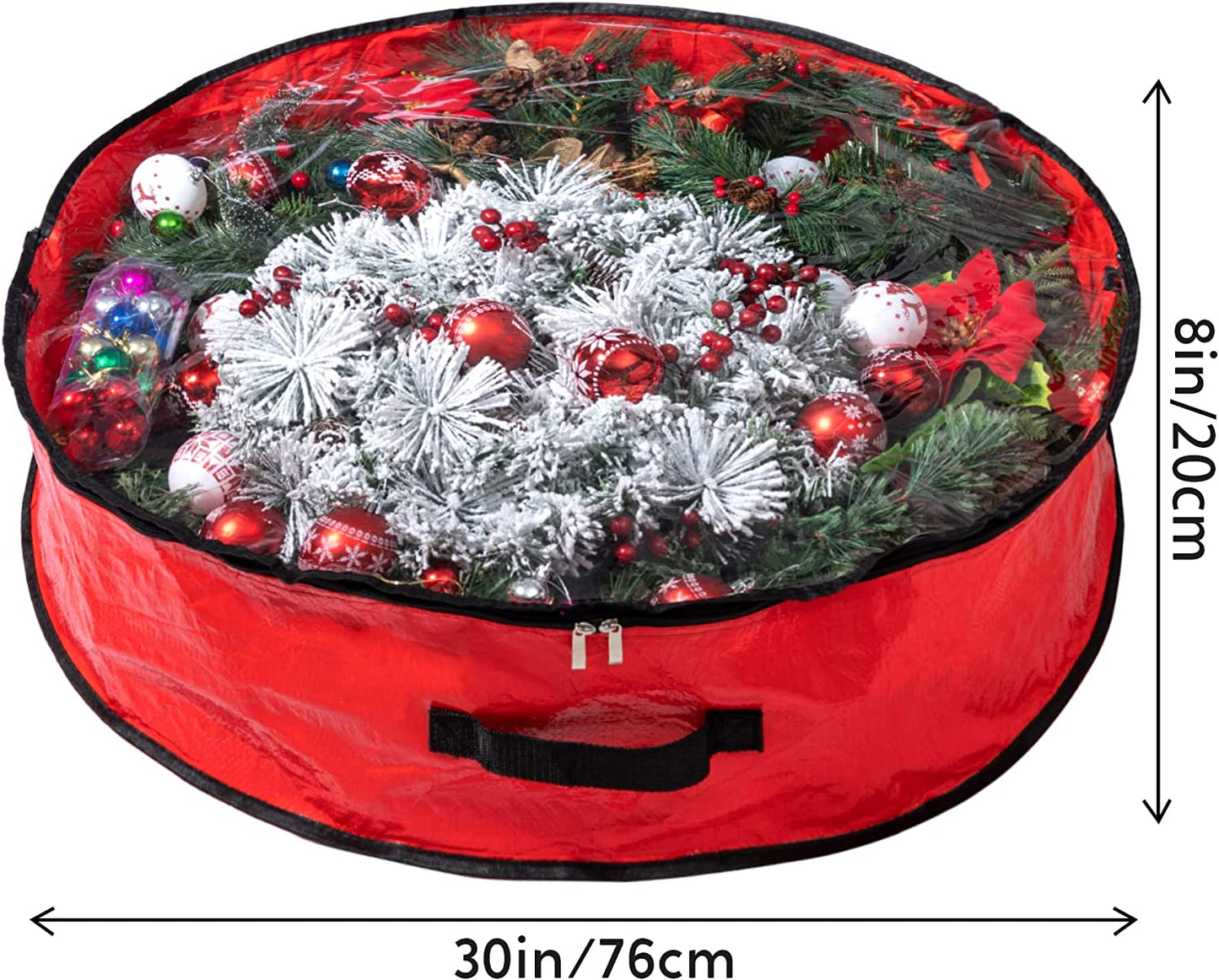 2 Pack Christmas Wreath Storage Bags