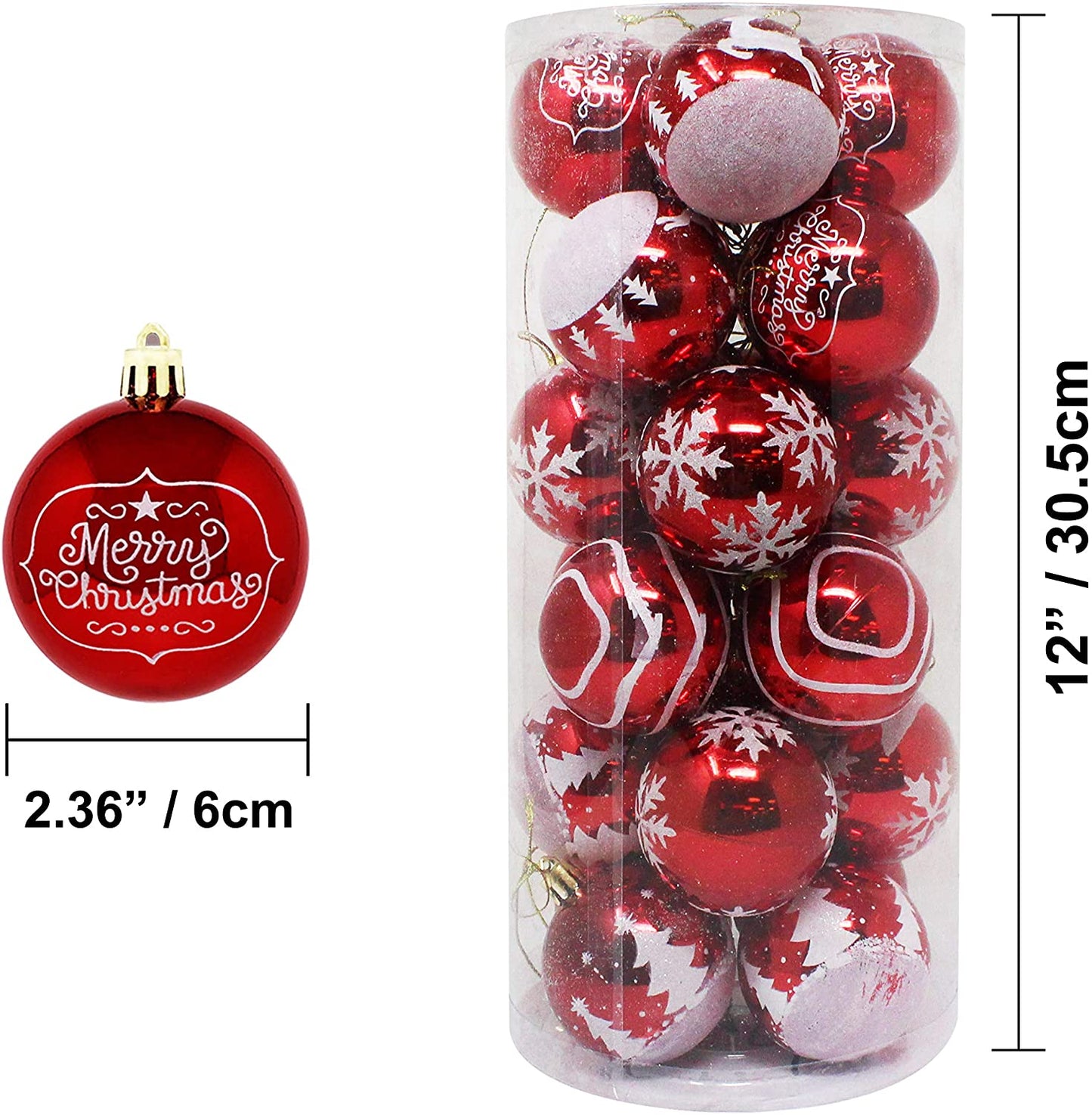 Joie Noel Round Xmas Ornament Ice Cube Mold Ice Balls Maker Red