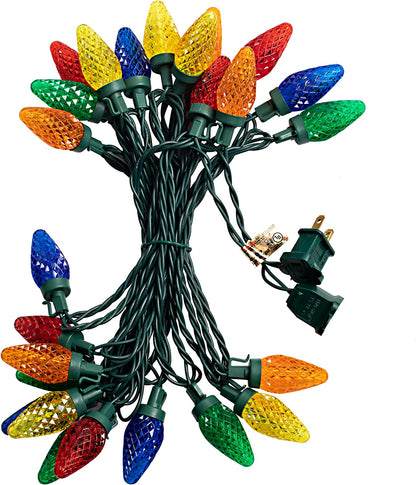 16.4FT 25 Count Christmas Multicolor String Lights