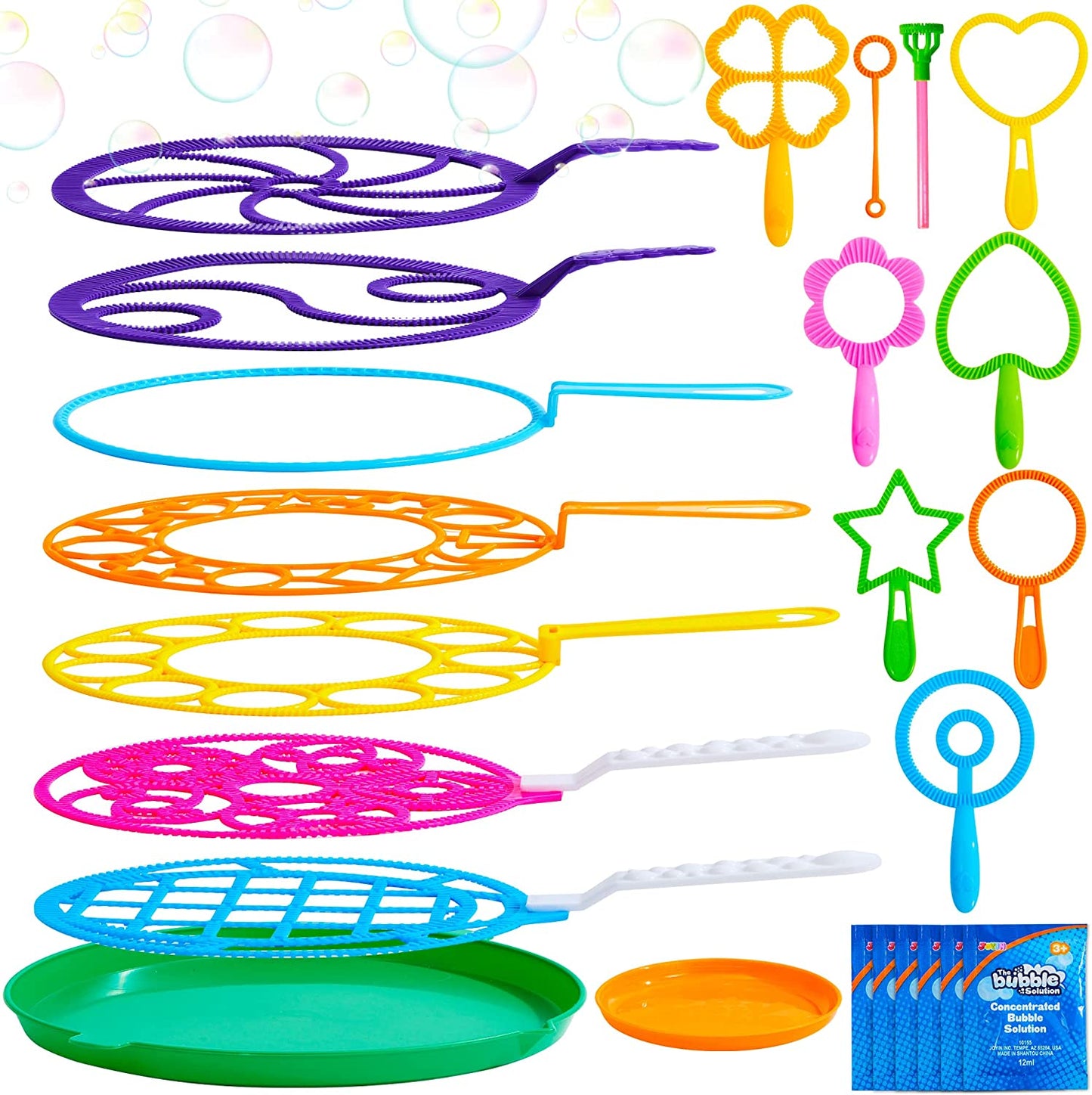 Bubble wands Set, 8 Pcs