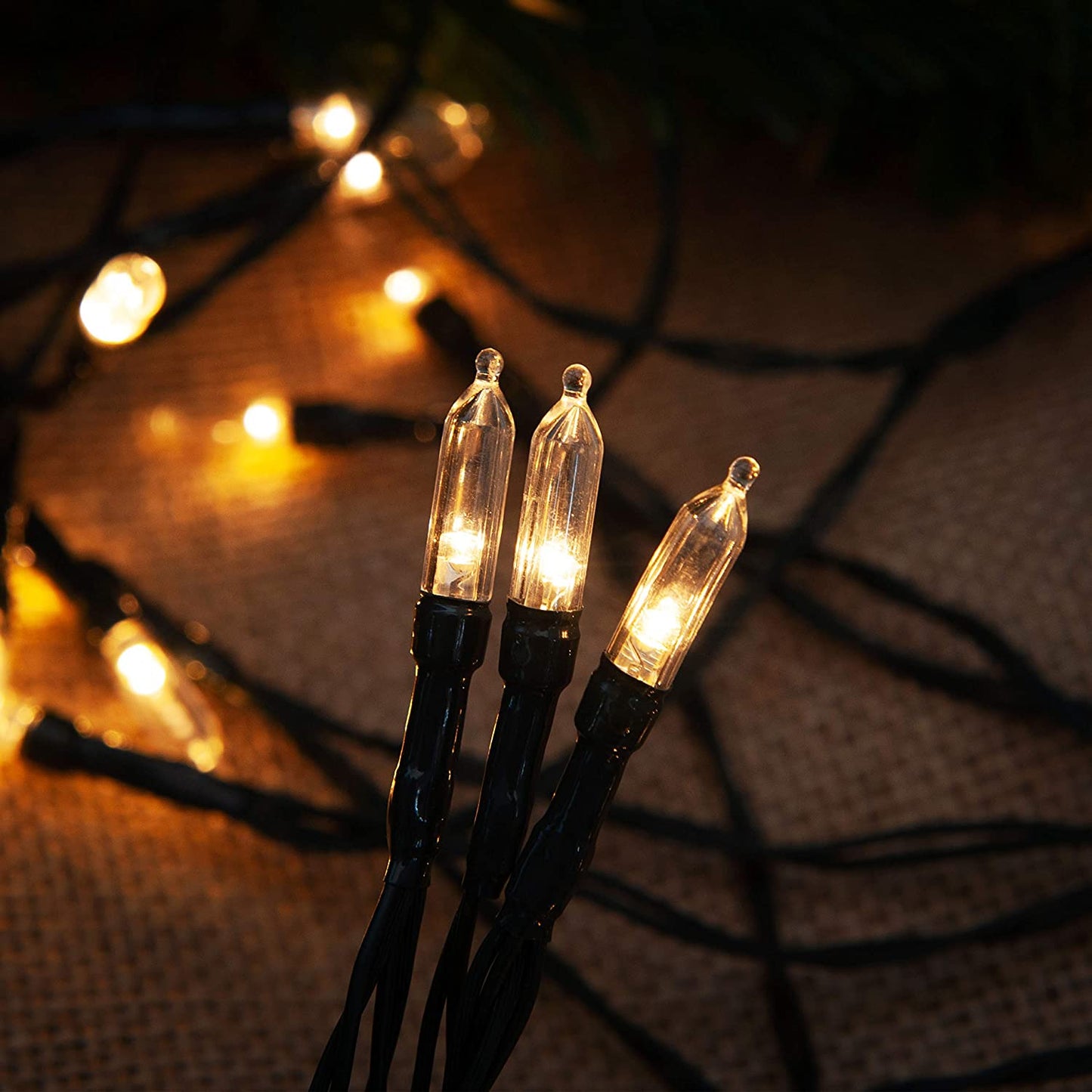 Battery Operated String Lights with 50 LED Lights(2 Pack)
