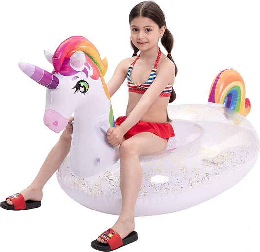 SLOOSH -  Unicorn with Glitters Pool Float